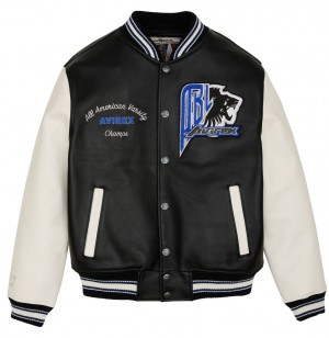 Avirex Black Lions Varsity Jacket Jacken Herren Mehrfarbig | 412970-JYX
