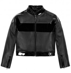 Avirex Cropped Moto Jacket Jacke Damen Mehrfarbig | 589063-OSH