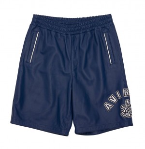 Avirex Game Day Nappa Leather Short Kurze Hose Herren Mehrfarbig | 567481-HAO