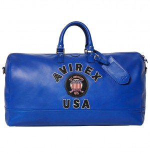 Avirex Icon Duffle Taschen Herren Blau | 869371-AGS