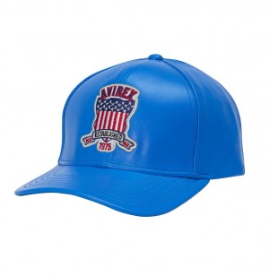 Avirex Icon Leather Hat Hüte Herren Super Sonic | 491706-TMW