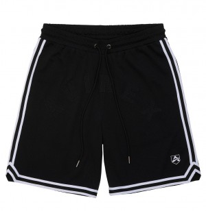 Avirex Icon Mesh Short Kurze Hose Herren Schwarz | 260493-VGB