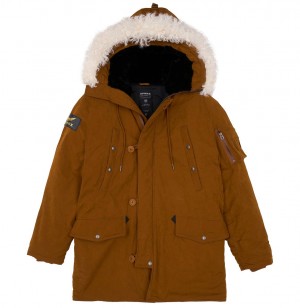 Avirex N-3b Snorkel Jacket Jackets & Coats Herren Braun | 602134-ZNX
