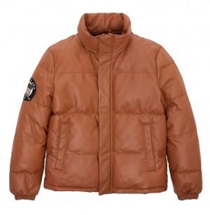 Avirex Official Leather Parka Jackets & Coats Herren Mehrfarbig | 643879-GZM