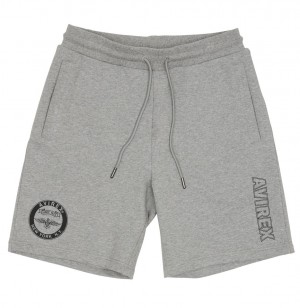 Avirex Stadium Short Kurze Hose Herren Grau | 941376-SMX