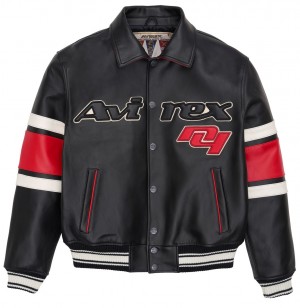 Avirex The Legend Jacket Jacken Herren Schwarz | 296804-MRB